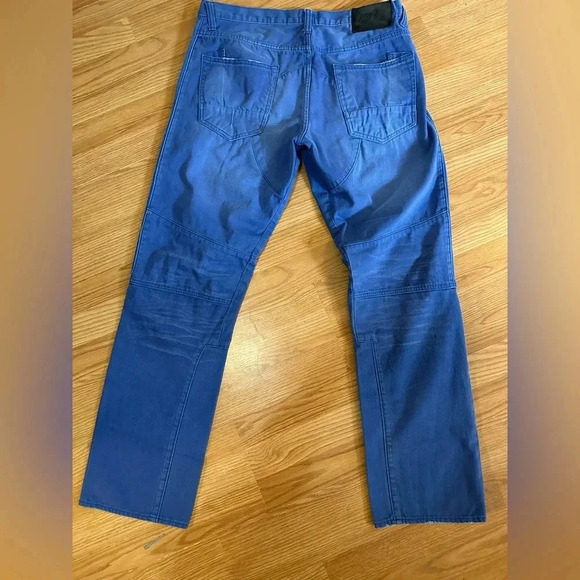 PRPS Straight Barracuda Fit Moto Biker Men’s Jeans - Picture 6 of 9